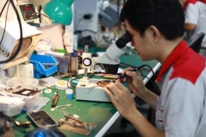 dạy sửa điện thoại