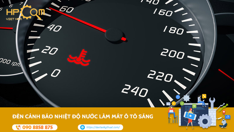 den-canh-bao-nhiet-do-nuoc-lam-mat-o-to-sang