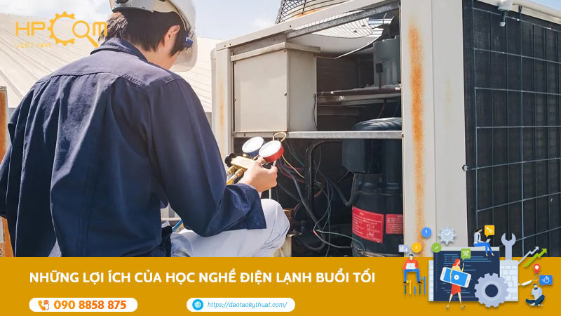 nhung-loi-ich-cua-hoc-nghe-dien-lanh-buoi-toi