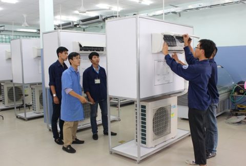 dạy nghề điện lạnh tại hpcom - học sửa điện lạnh